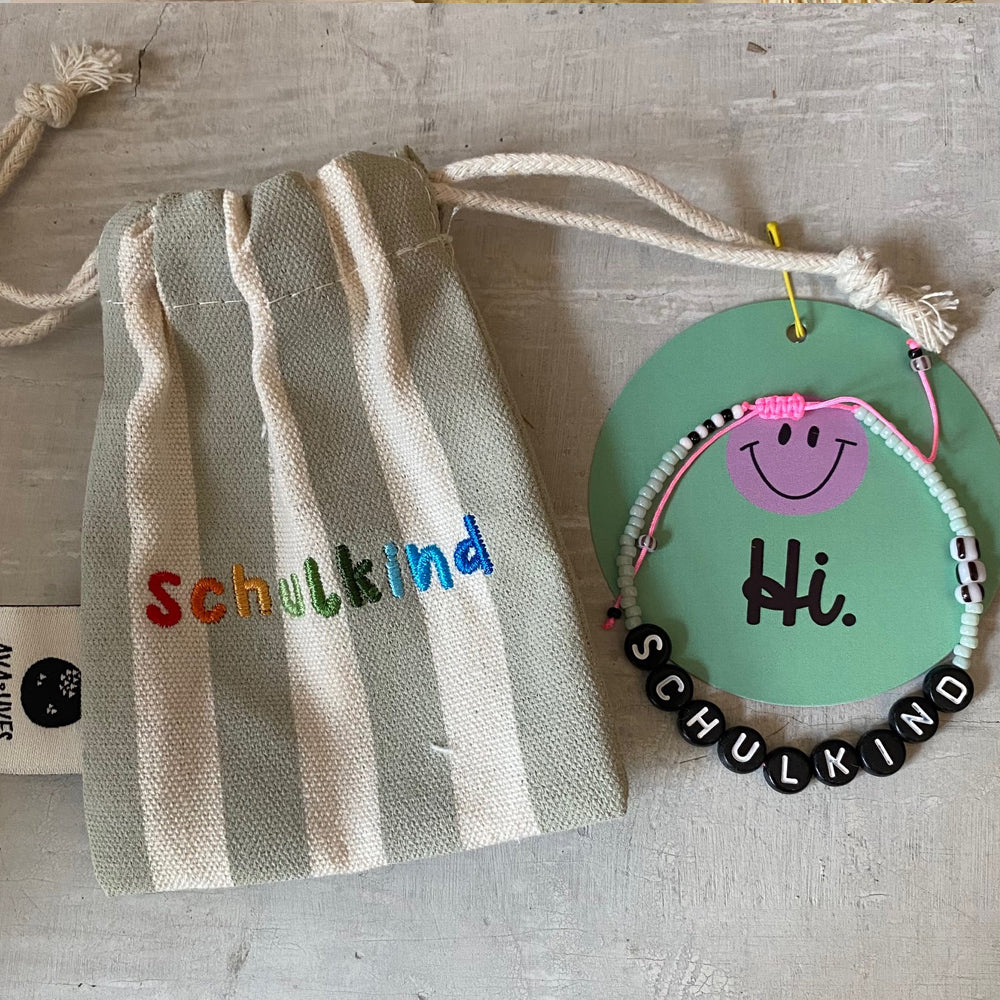 Armband "Schulkind", Perlen
