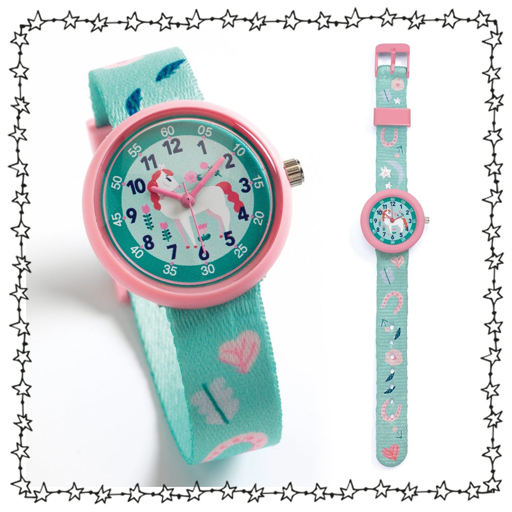 süße Armbanduhr "Pferd"