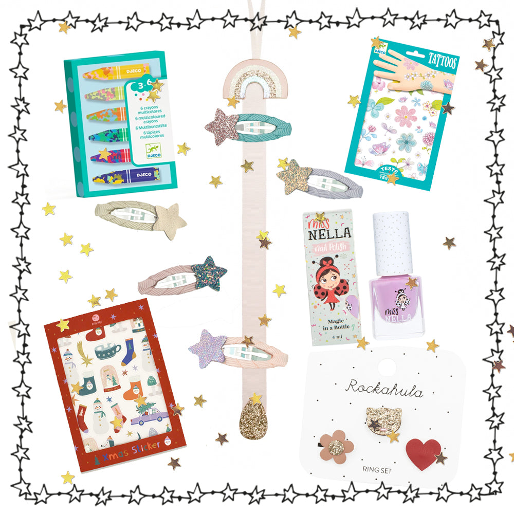 Glitzer Adventskalender-Set