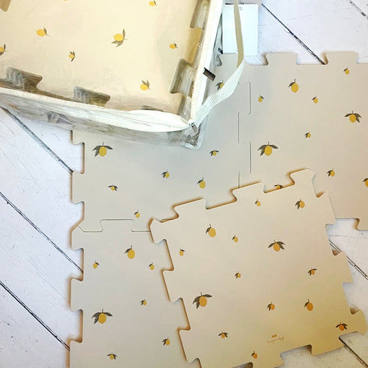 weiche Puzzlematte "lemon"