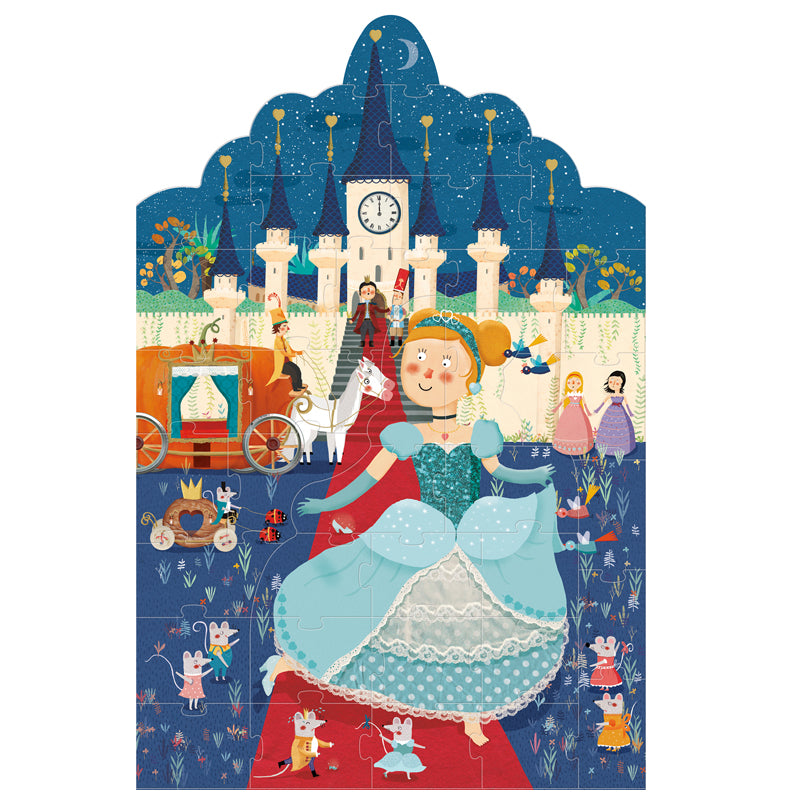schönes Puzzle "Cinderella", 36 Teile