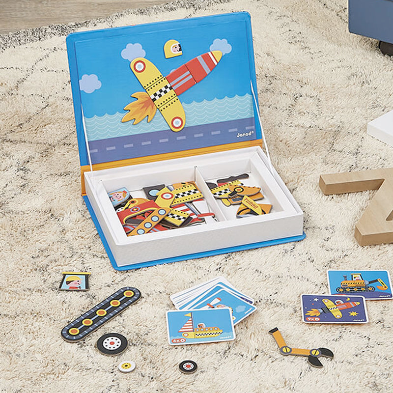 schönes Magnetspiel "Fahrzeuge"