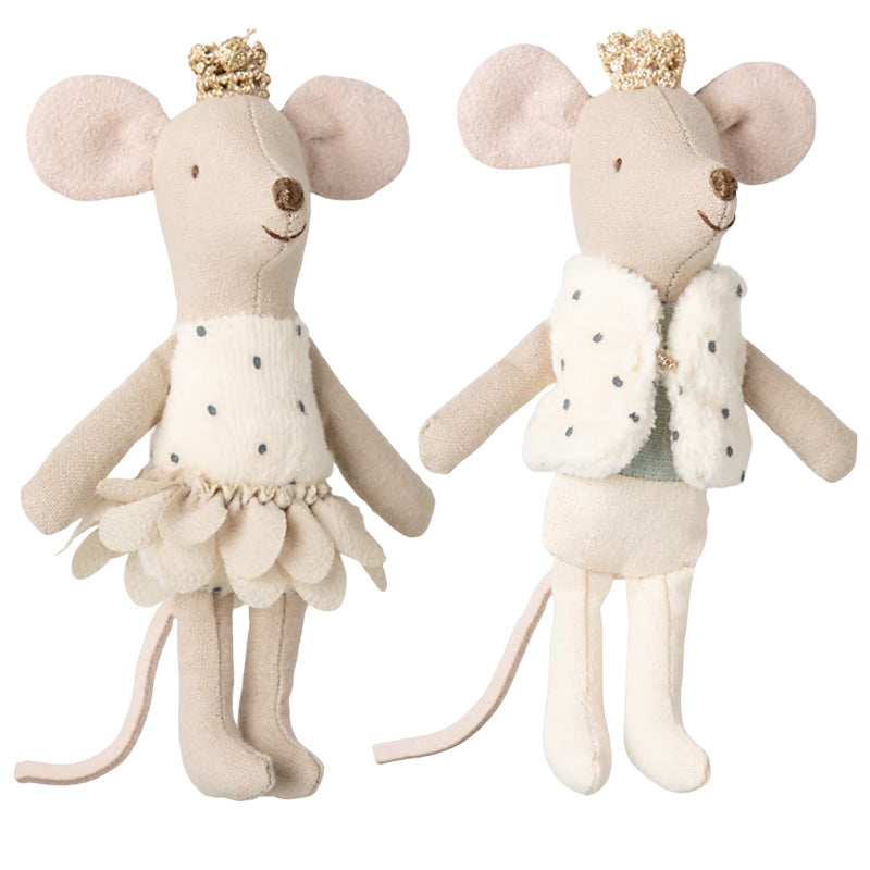 Maileg Mäuse Prinzessin und Prinz im Bettchen Geschenkidee
