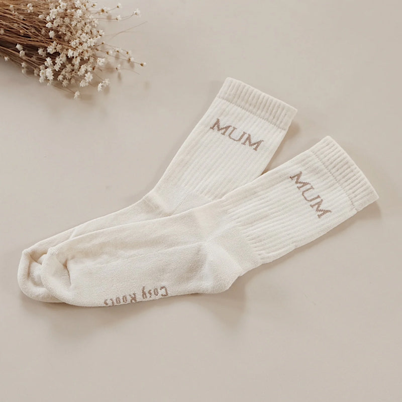 Socken "Mum", Biobaumwolle