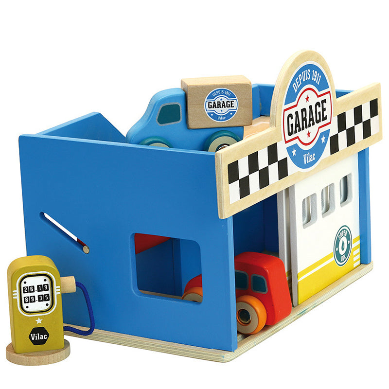 kleine Parkgarage, Holz