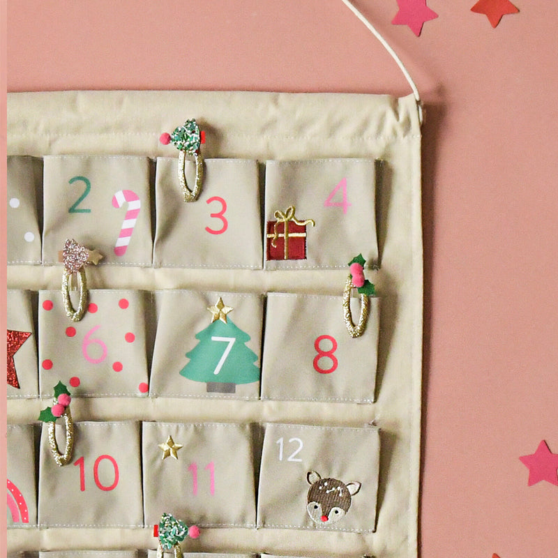 Adventskalender zum selber Befüllen "Jolly Christmas"