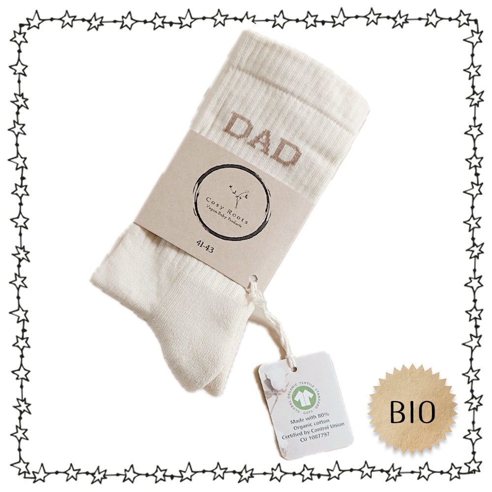 Socken "DAD", Biobaumwolle