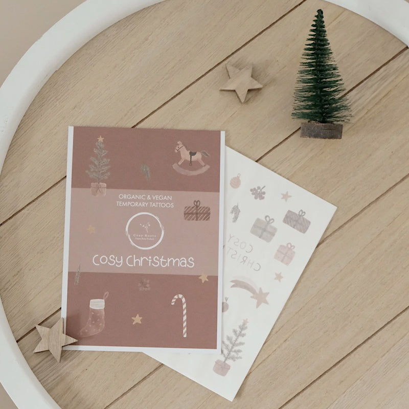 vegane Weihnachtstattoos "Cosy Christmas"