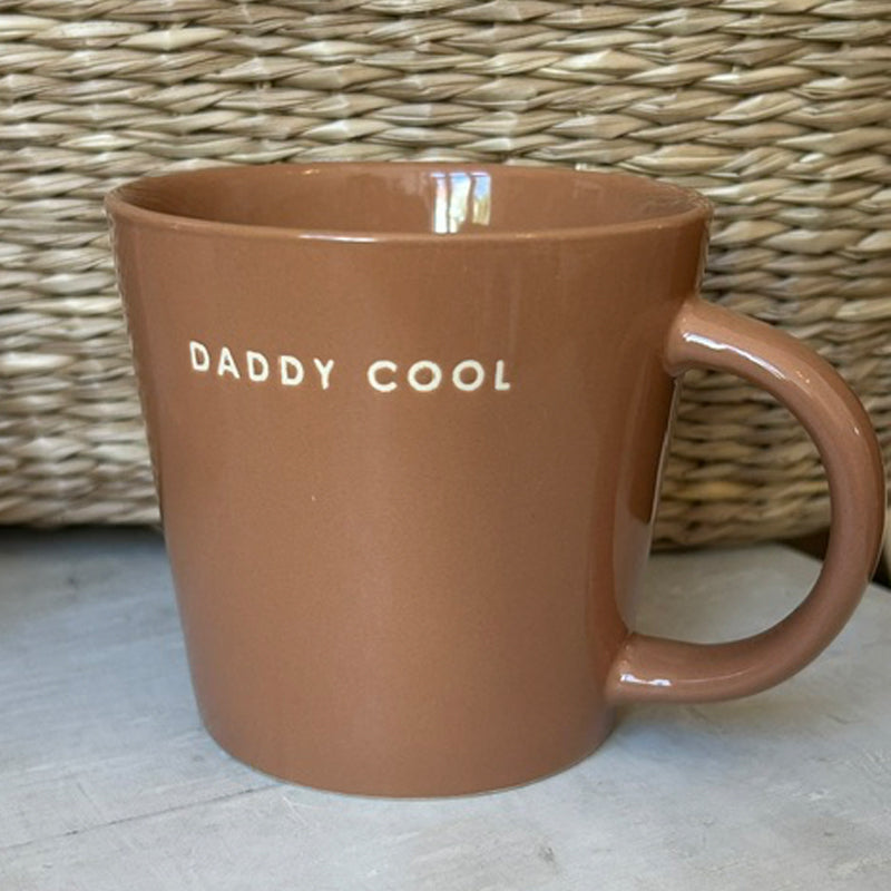 Tasse mit Schriftzug Daddy Cool - Papa Geschenk