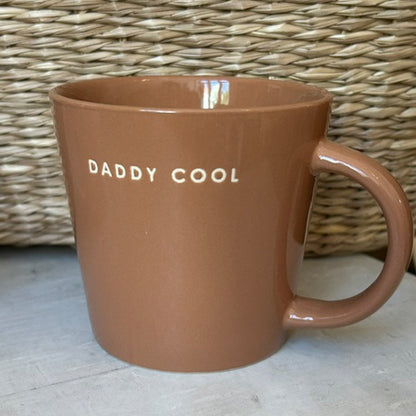 Tasse mit Schriftzug Daddy Cool - Papa Geschenk