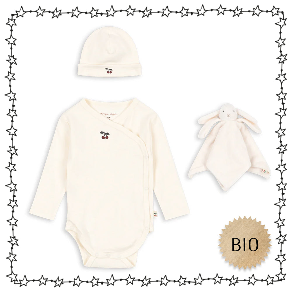 Baby Geschenk Set Cherry mit Kirsche
