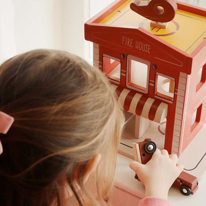 Feuerwehr Station, Holz