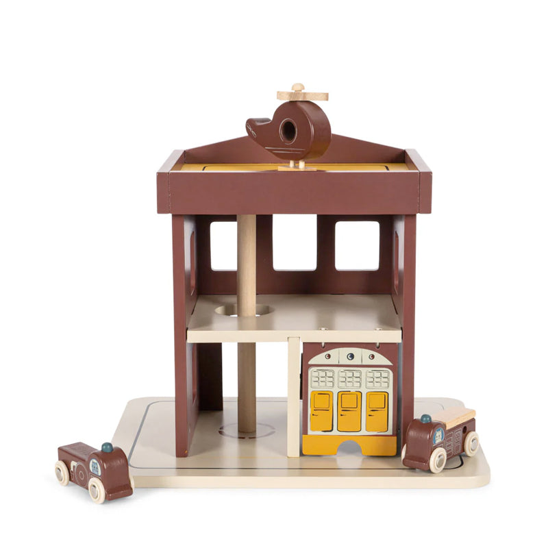 Feuerwehr Station, Holz