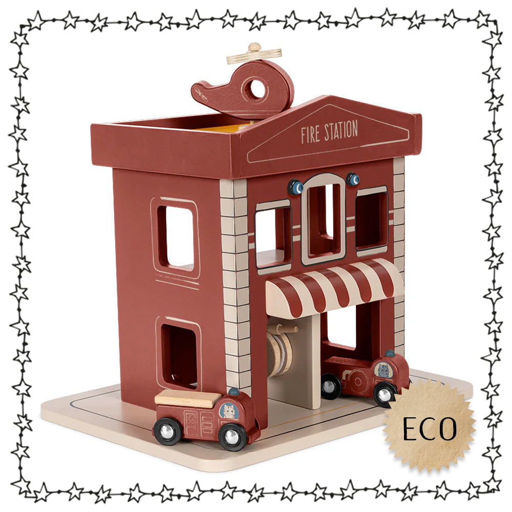 Feuerwehr Station, Holz