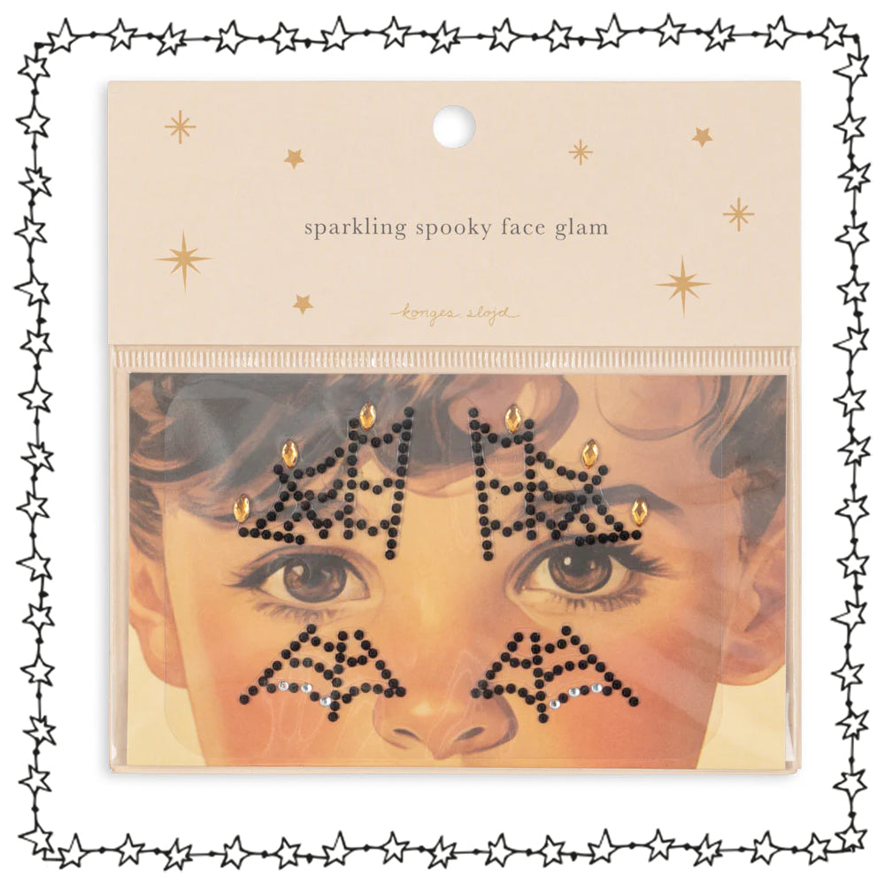 glitzernder Gesichtsschmuck "Halloween"