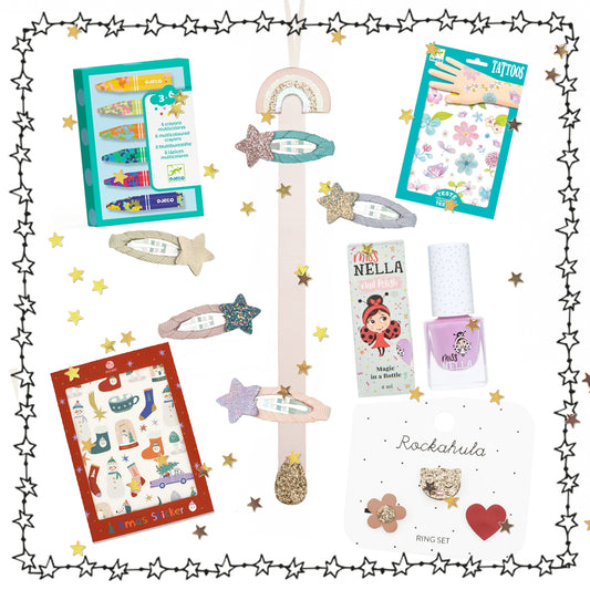 Glitzer Adventskalender-Set