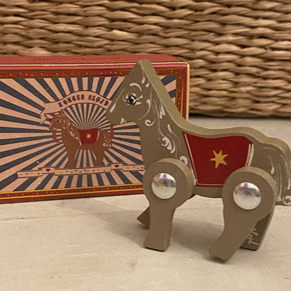 Mini Holzter in Schachtel "Pferd"