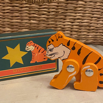 Mini Holztier in Schachtel "Tiger"