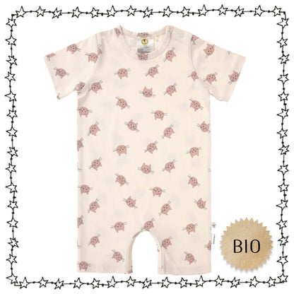 Baby Onsie / kurzer Strampler "Katze"