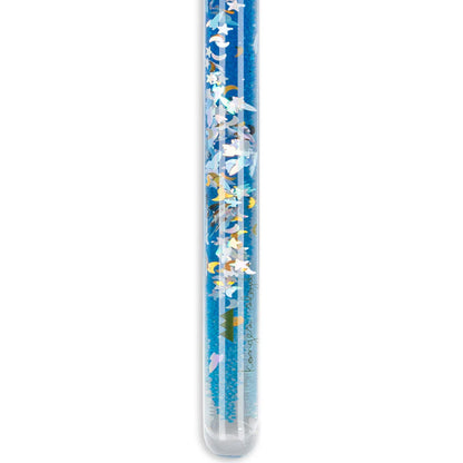 Zauberstab Glitzer blau Konges Sloijd Detail
