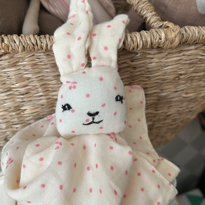 Kuscheltuch "Hase", cherry Konges Slojd