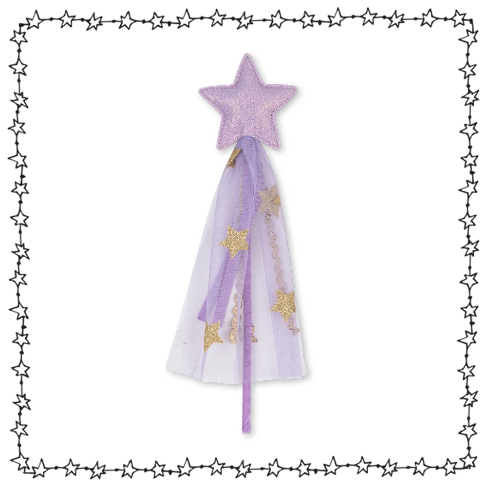 glitzernder Zauberstab, lavender purple