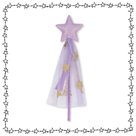 glitzernder Zauberstab, lavender purple