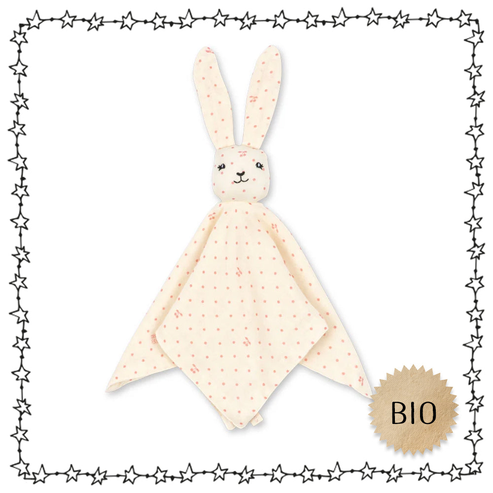 Kuscheltuch "Hase", cherry Konges Slojd
