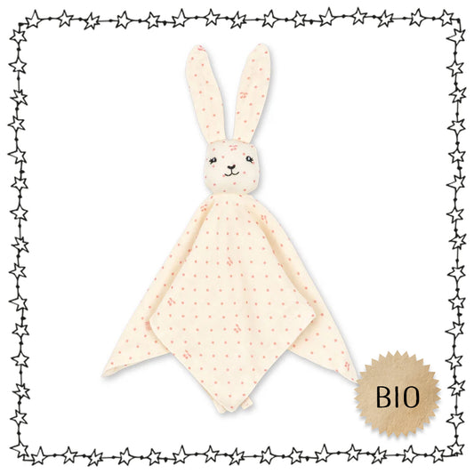Kuscheltuch "Hase", cherry Konges Slojd
