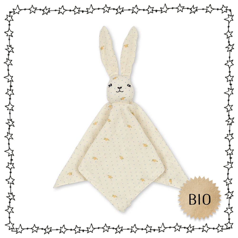 Kuscheltuch "Hase", lemon