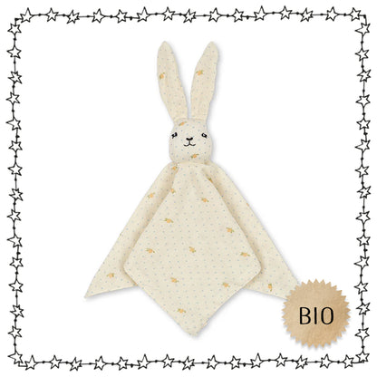 Kuscheltuch Hase aus OEKO-TEX zertifizierter Baumwolle von Konges Sløjd