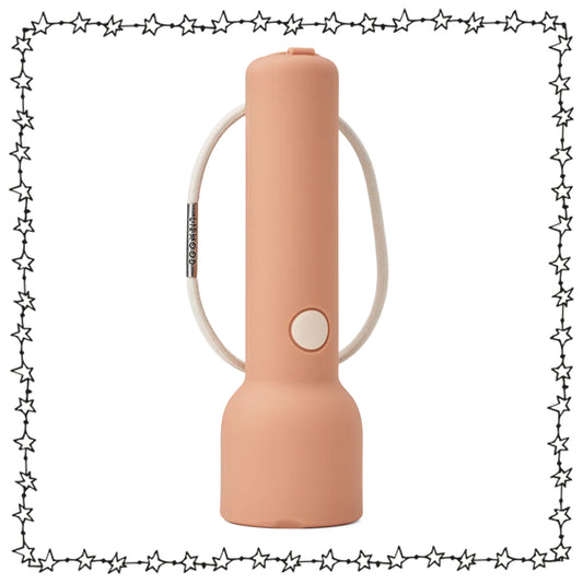 Liewoo Taschenlampe Kinder tuscany rose Silikonehäuse