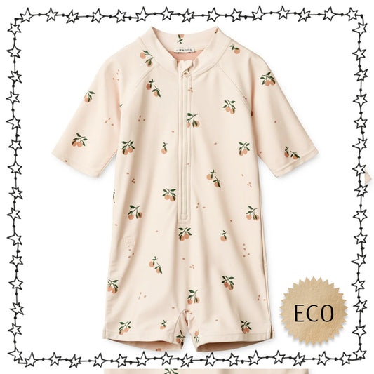 Zuckersüßer Liewood Schwimmanzug Max Peach Sandy bei SENT FROM HEAVEN