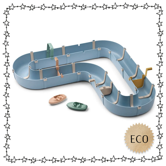 Liewood Wasserbahn Cassian Beach Blue aus recyceltem Material