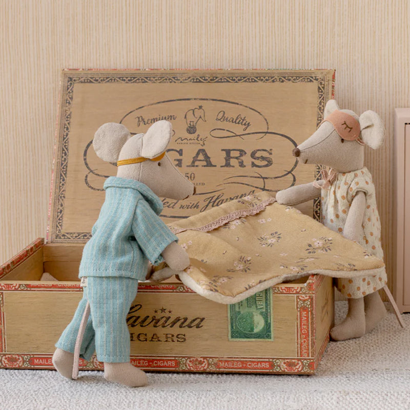 Maileg Maus in der Schachtel, Mama & Papa