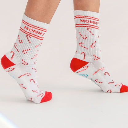 Weihnachts-Socken "Mommy Claus"