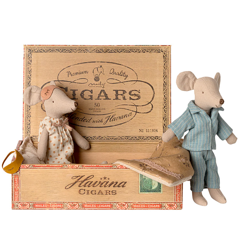 Maileg Maus in der Schachtel, Mama & Papa