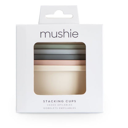 Stapelbecher Mushie als Geschenk für 1. Geburtstag