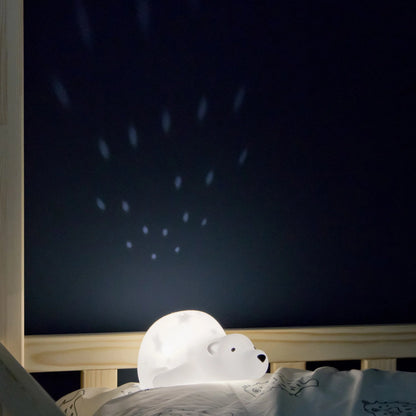 aufladbares Projektor-Nachtlicht "Eisbär"