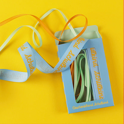Geschenkband "Schulkind", diverse Farben