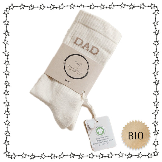 Socken "DAD", Biobaumwolle