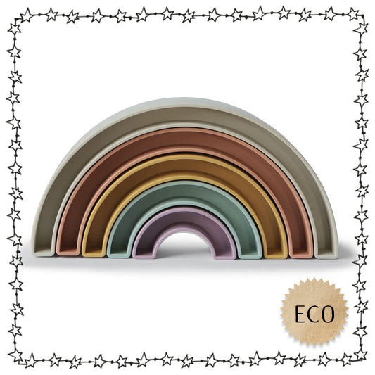 Stapelspiel "Regenbogen"