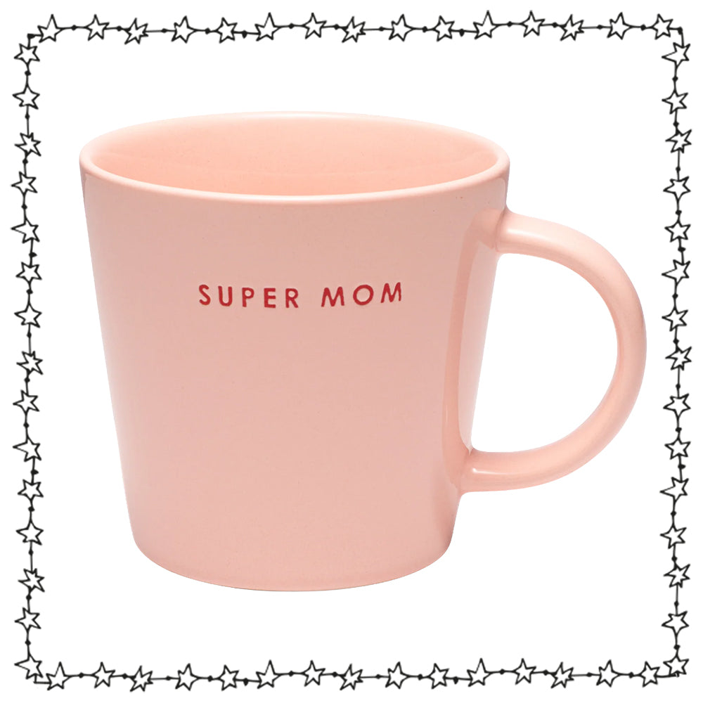Tasse "SUPER MOM", Keramik