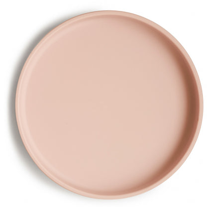 Mushie Silikon-Trinklernbecher mit Strohhalm Blush – Becher für Kleinkinder