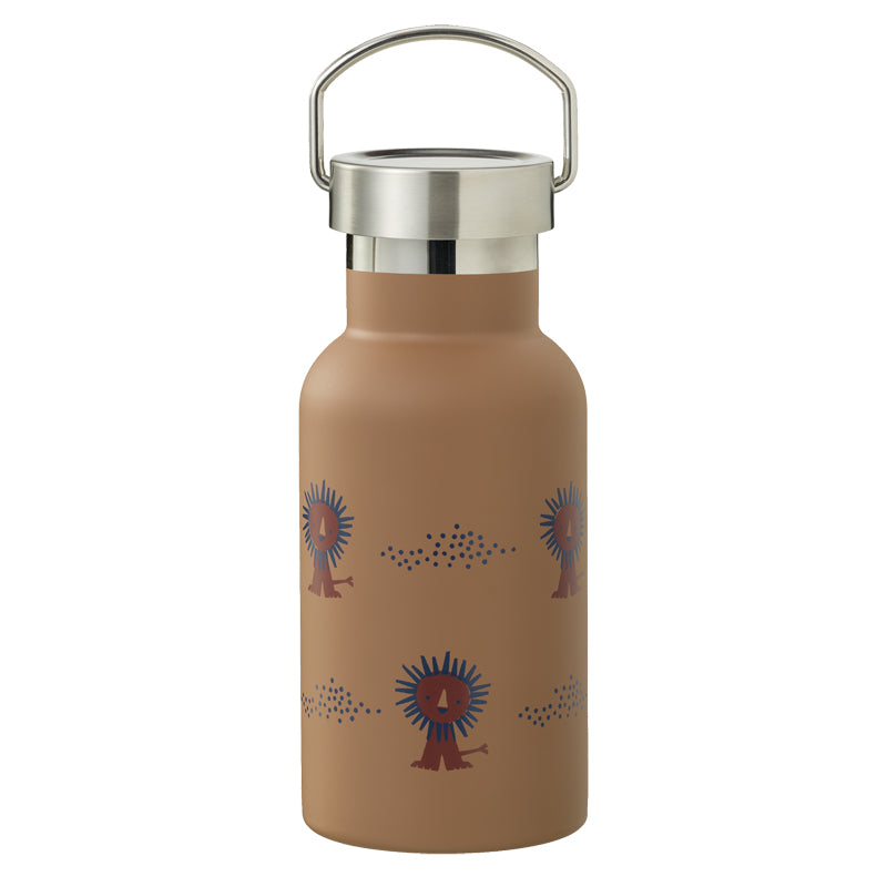 Thermos-Trinkflasche Edelstahl "Löwe", 350 ml