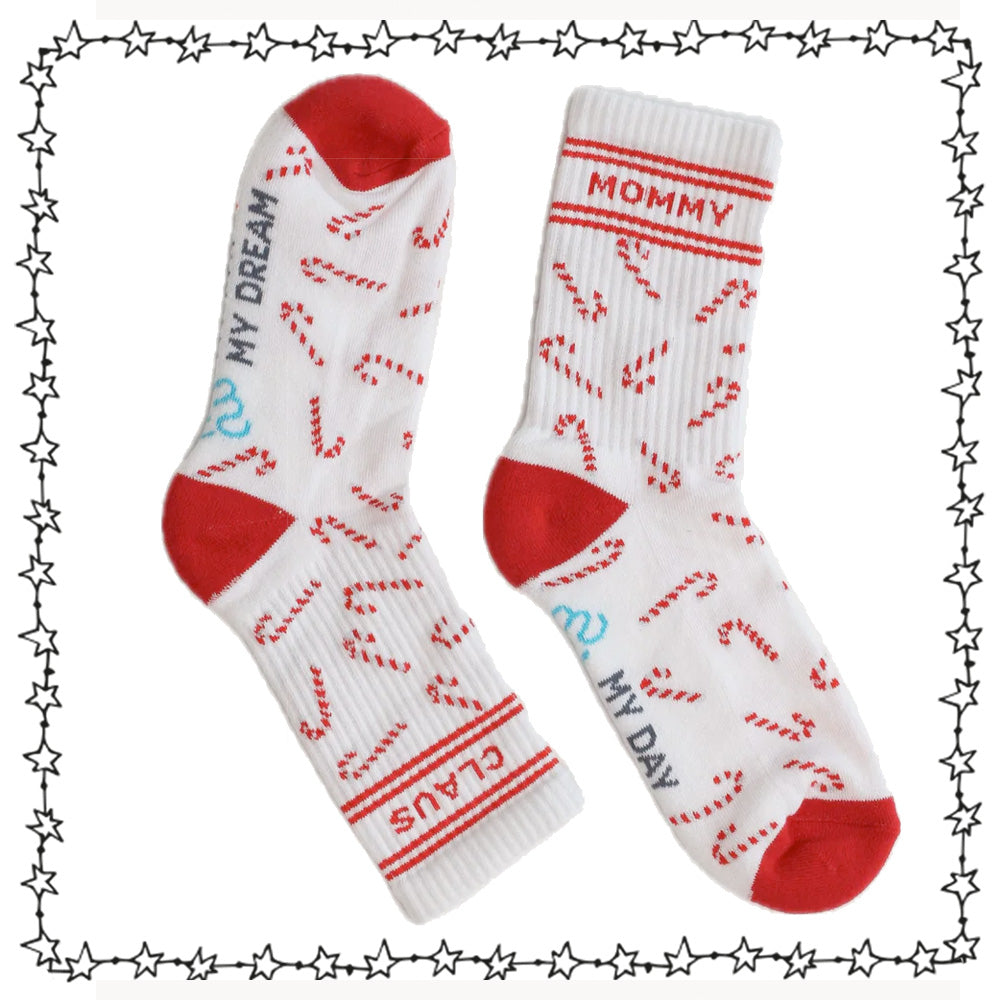 Weihnachts-Socken "Mommy Claus"