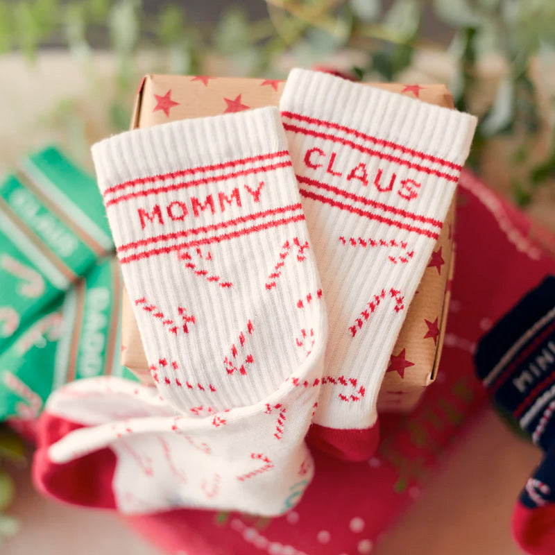 Weihnachts-Socken "Mommy Claus"