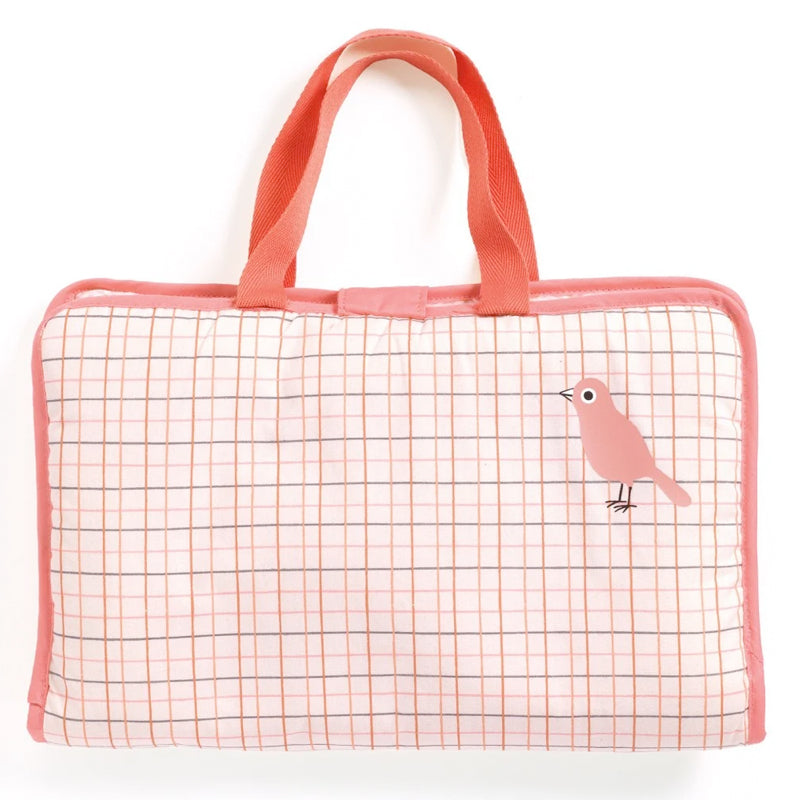 Puppen-Wickeltasche "Pink Peak"