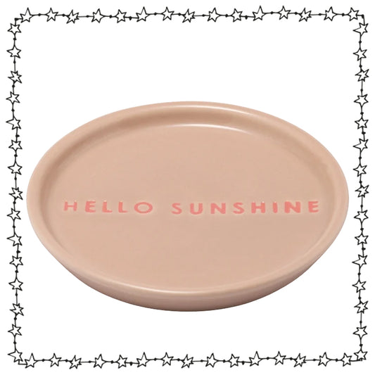 kleinne Schale / Teller "HELLO SUNSHINE", Keramik